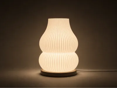 Ripple Bloom Table Lamp - Ripple series