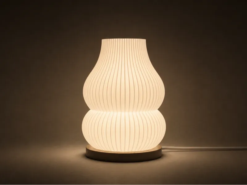 Ripple Bloom Table Lamp - Ripple series