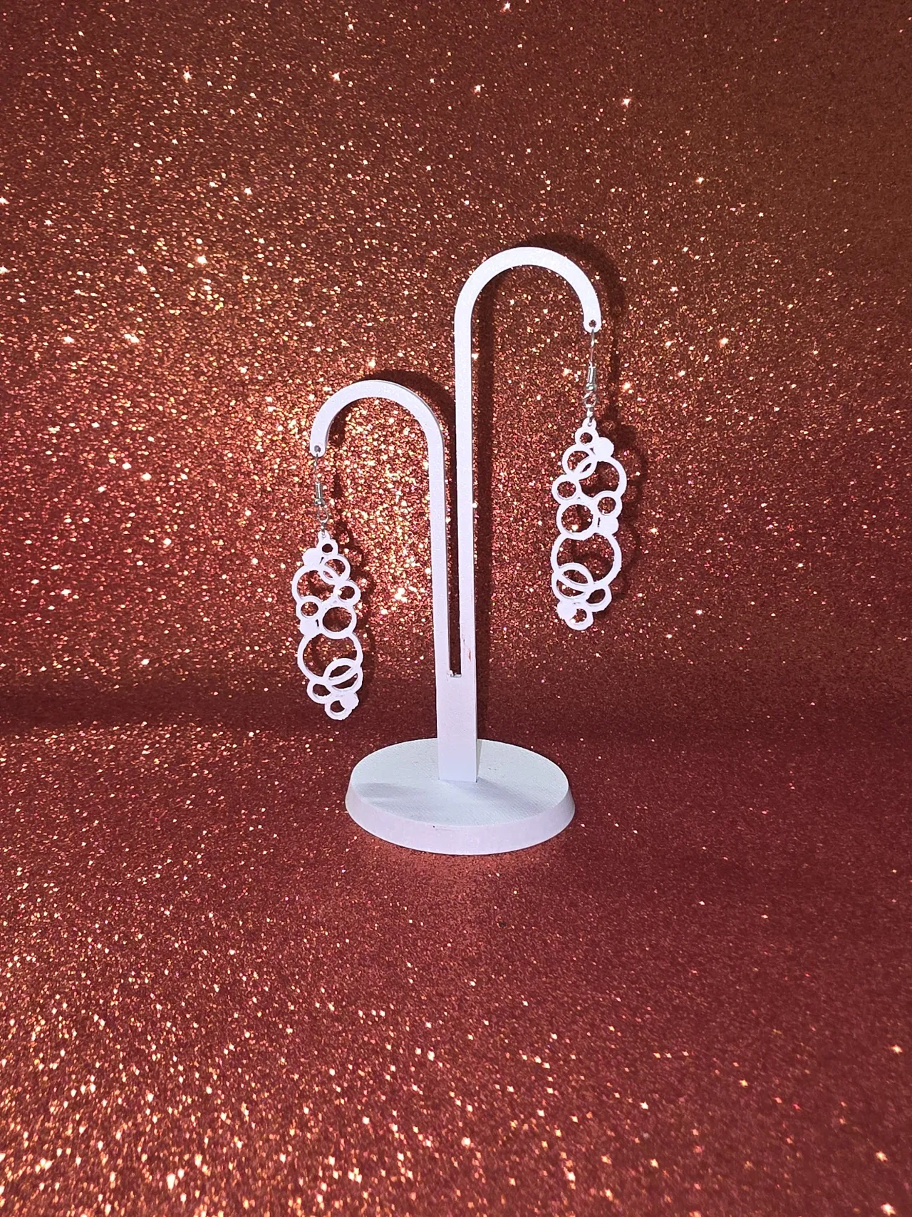 Bubbles v2 earrings view 3