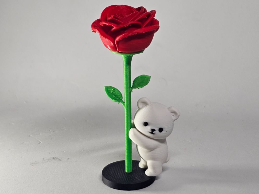 Rosa con/sin Osito – Decoración Romántica