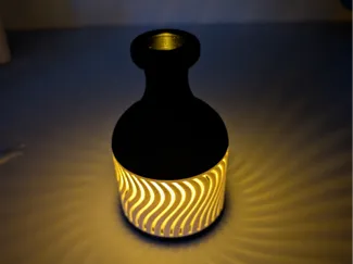LED Tea Light Candle Flask