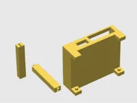 0.2mm layer, 2 walls, 10% infill