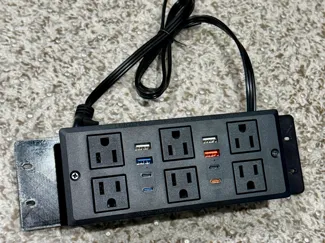 PDU power strip bracket for 10 Inch Rack