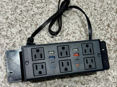 PDU power strip bracket for 10 Inch Rack
