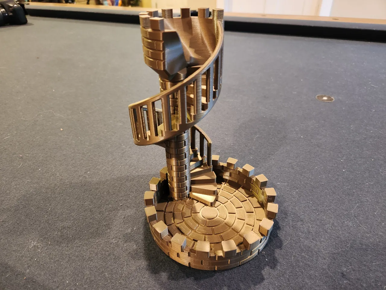 Dice Tower Castle Stairs view 4