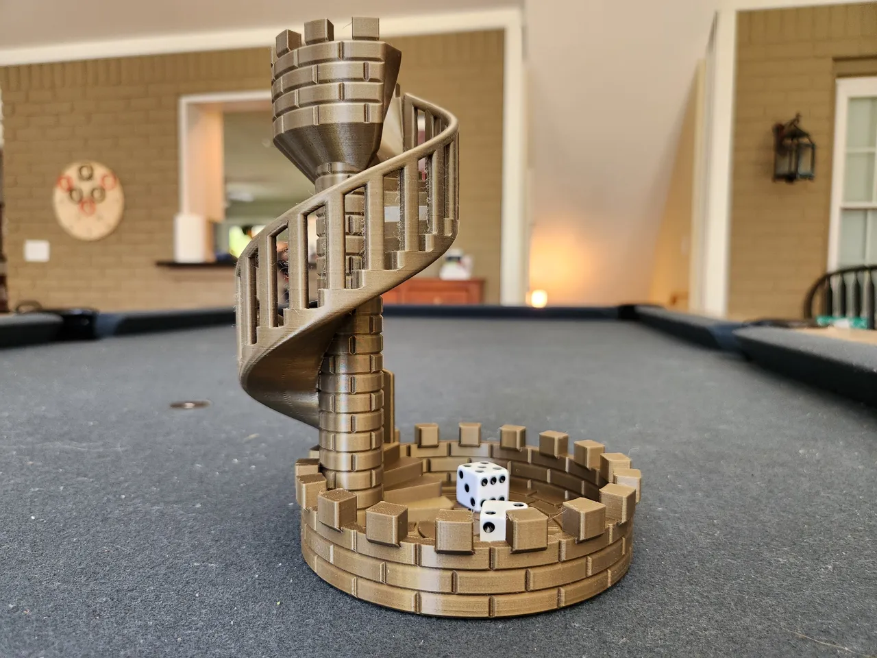 Dice Tower Castle Stairs view 2