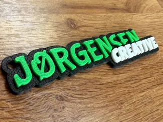 Custom  Name Keychains – Fully Parametric Design