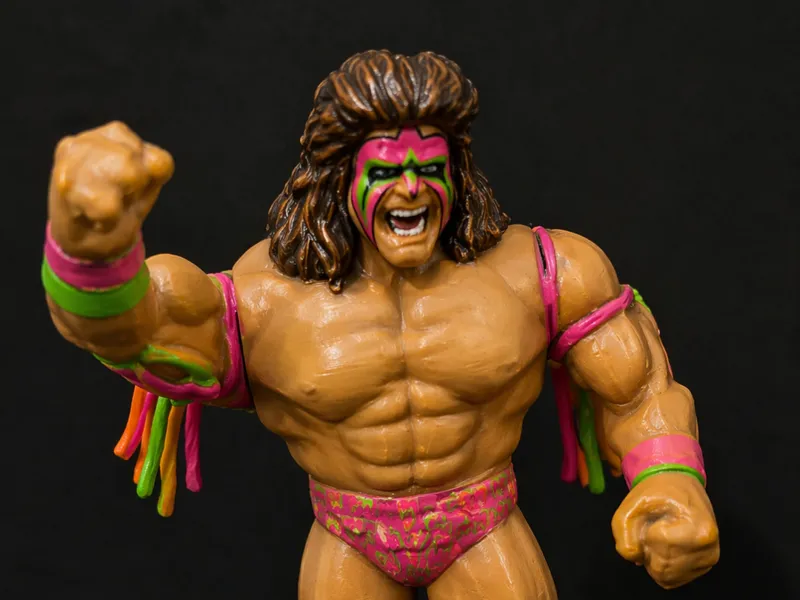 Ultimate Warrior Hasbro Figure WWF