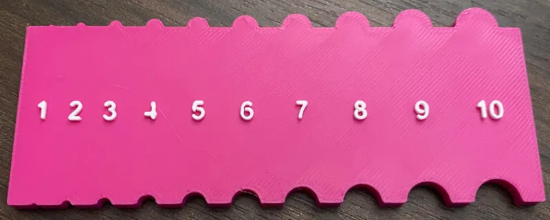 Radius-Checker-Board in 1-10mm