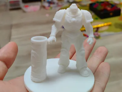 Desktop Ornament - Warhammer Warrior - Pen Holder
