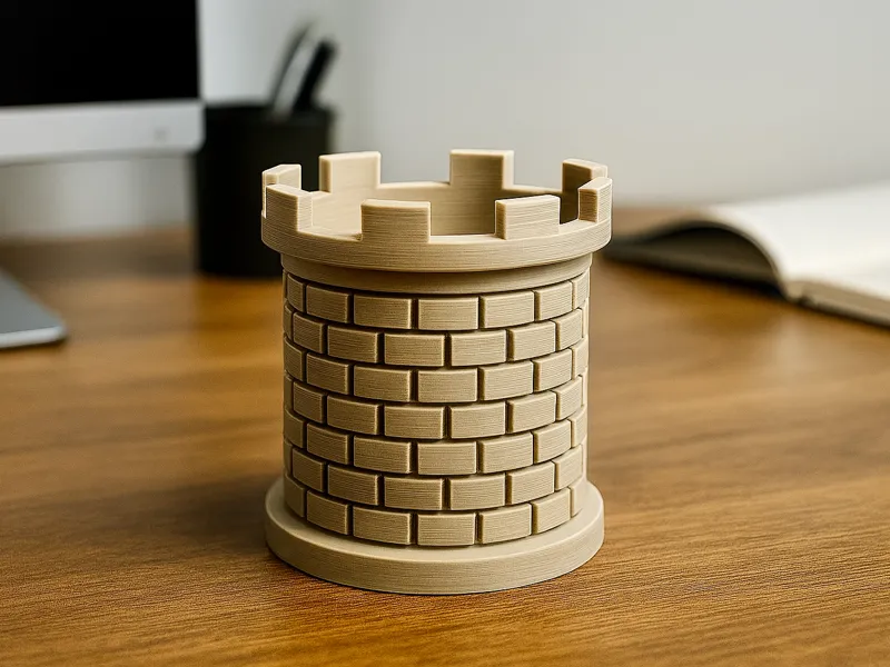 Castle Tower Pen Holder