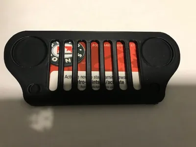 Jeep Grill Gift Card Holder