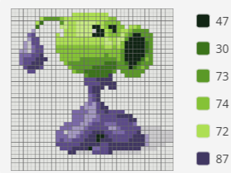 plantes contre zombies pixel