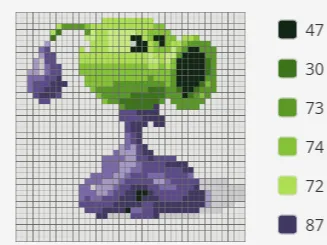 plantes contre zombies pixel