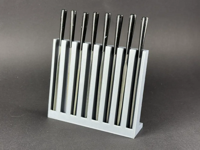 Needle files holder / stand