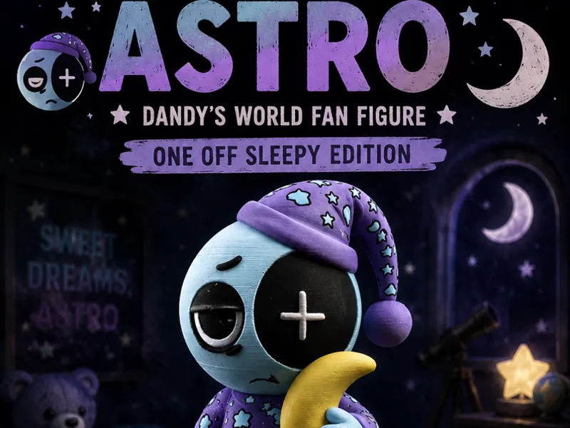 Astro – Dandy’s World Fan Figure (Sleepy Edition)