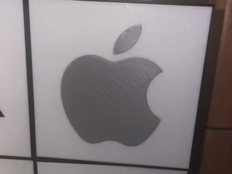 APPLEs Logo BrandBlock FanArt no AMS