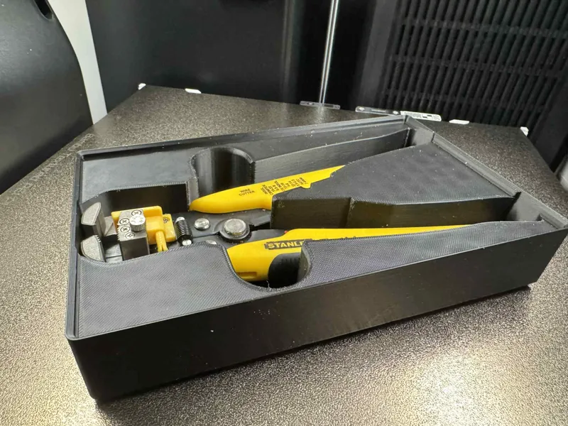 Slimmer Gridfinity Bin for Stanley Wire Stripper