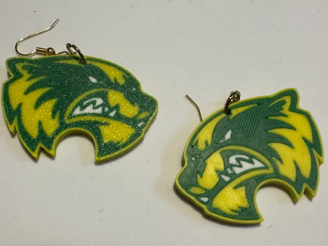 UVU Wolverine Earrings