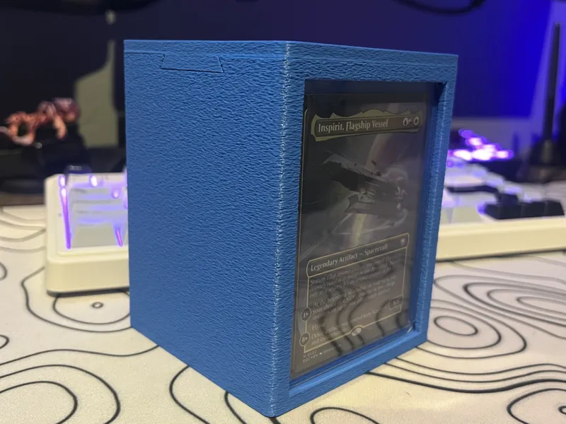 Fuzzy Texture Display Deck Box