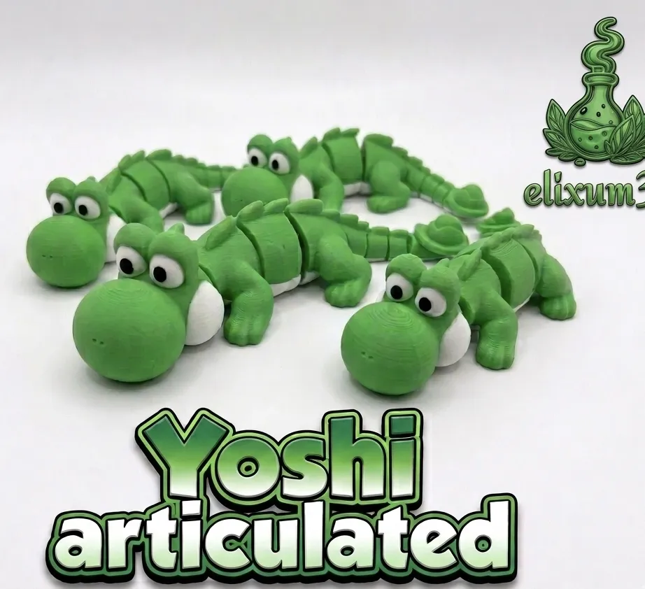 Dragon Yoshi Articulated – Mario Movie Edition view 3