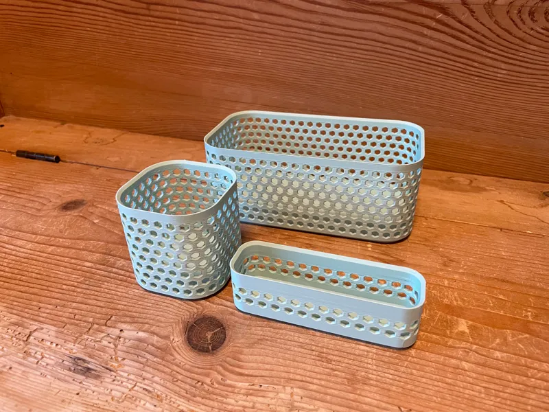 Honeycomb Organizer Box (Fully Parameterized)