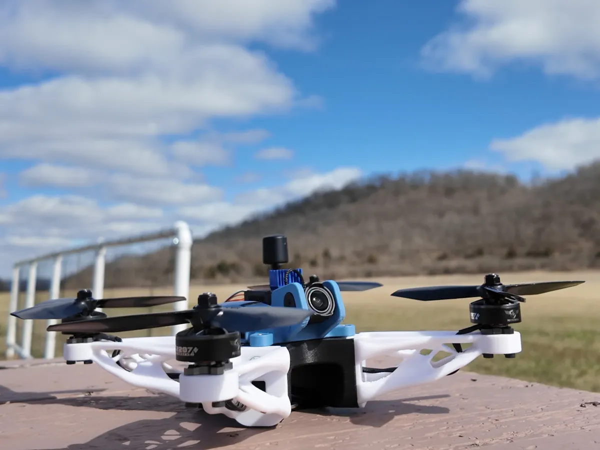 100MPH FPV Race Quad view 2