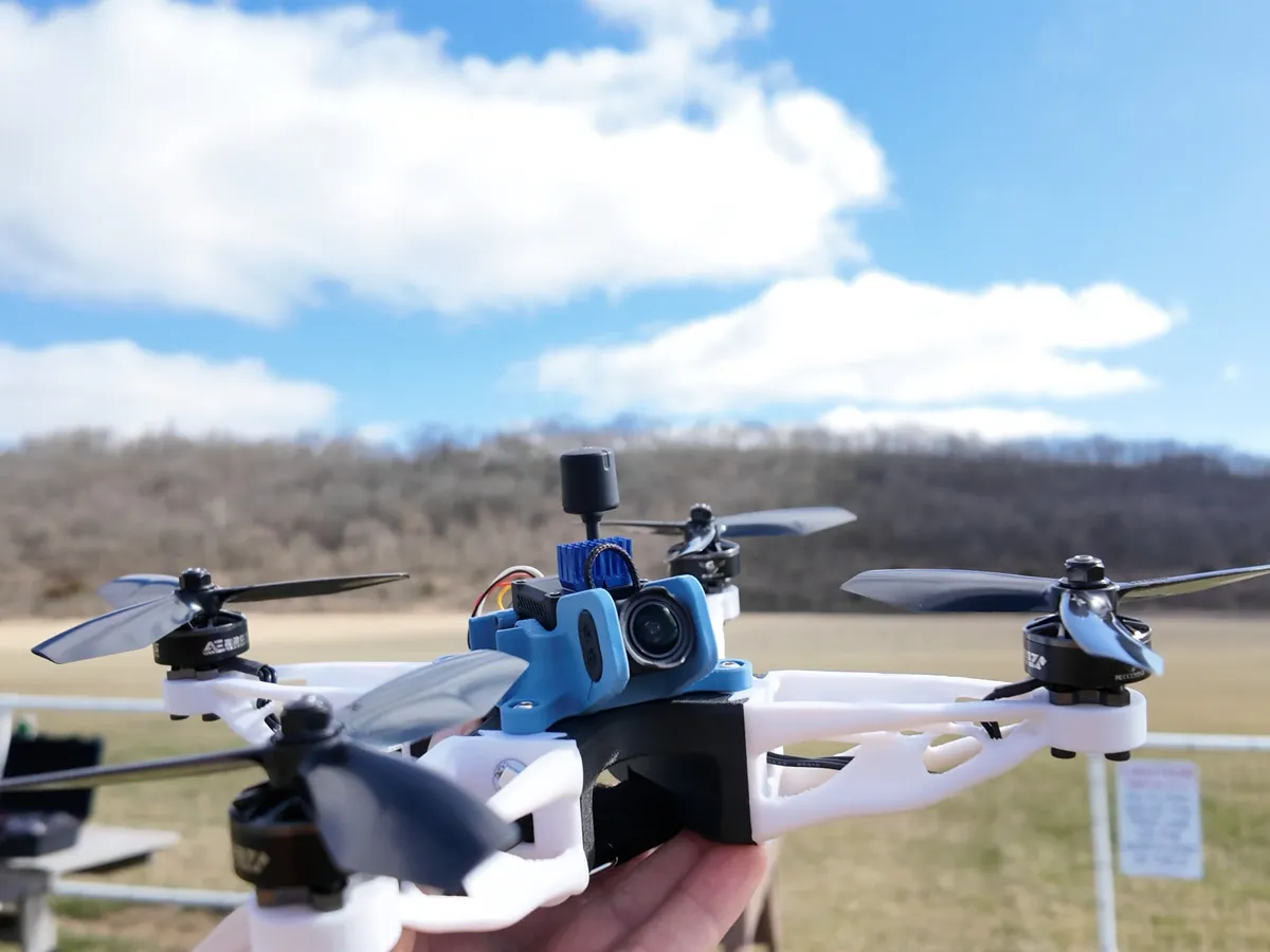 100MPH FPV Race Quad view 3