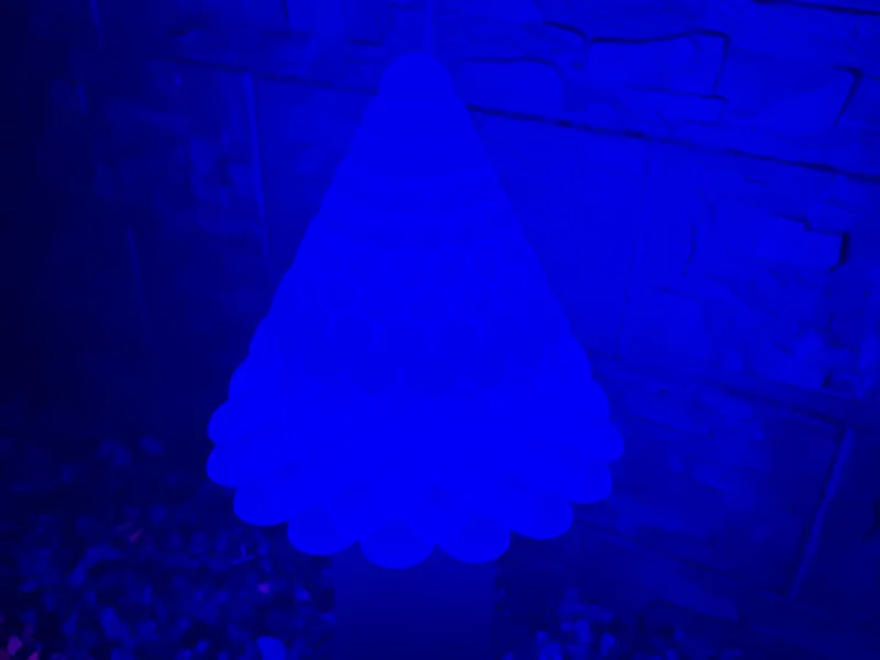 Balls Christmas Tree Hue Calla Snap on