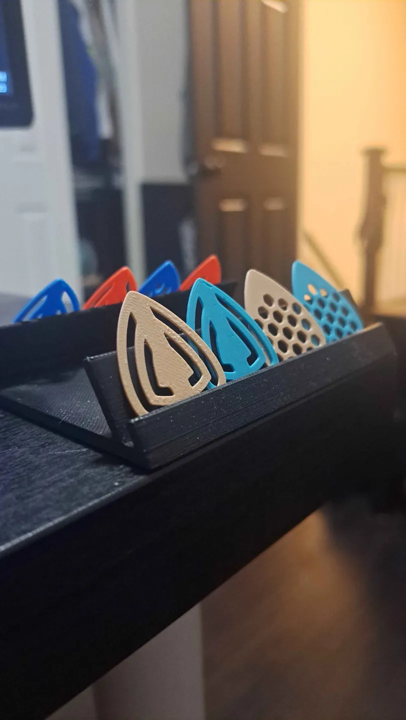 Guitar picks by VGO MakerWorld Download Free 3D Models
