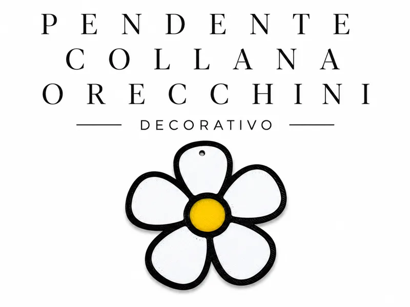 FIORE PENDETE COLLANA