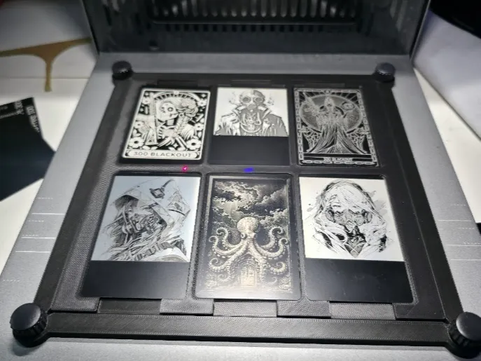 xTool F2 Ultra Business Card Holder and Frame
