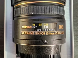 Nikon Fisheye Lens Gridfinity Bin