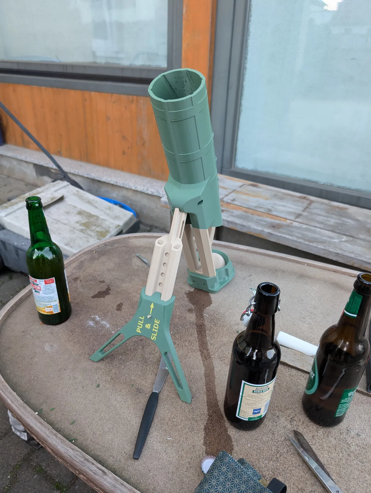 Tactical Beer Mortar 0.3-0.5L Bottle Launcher view 2