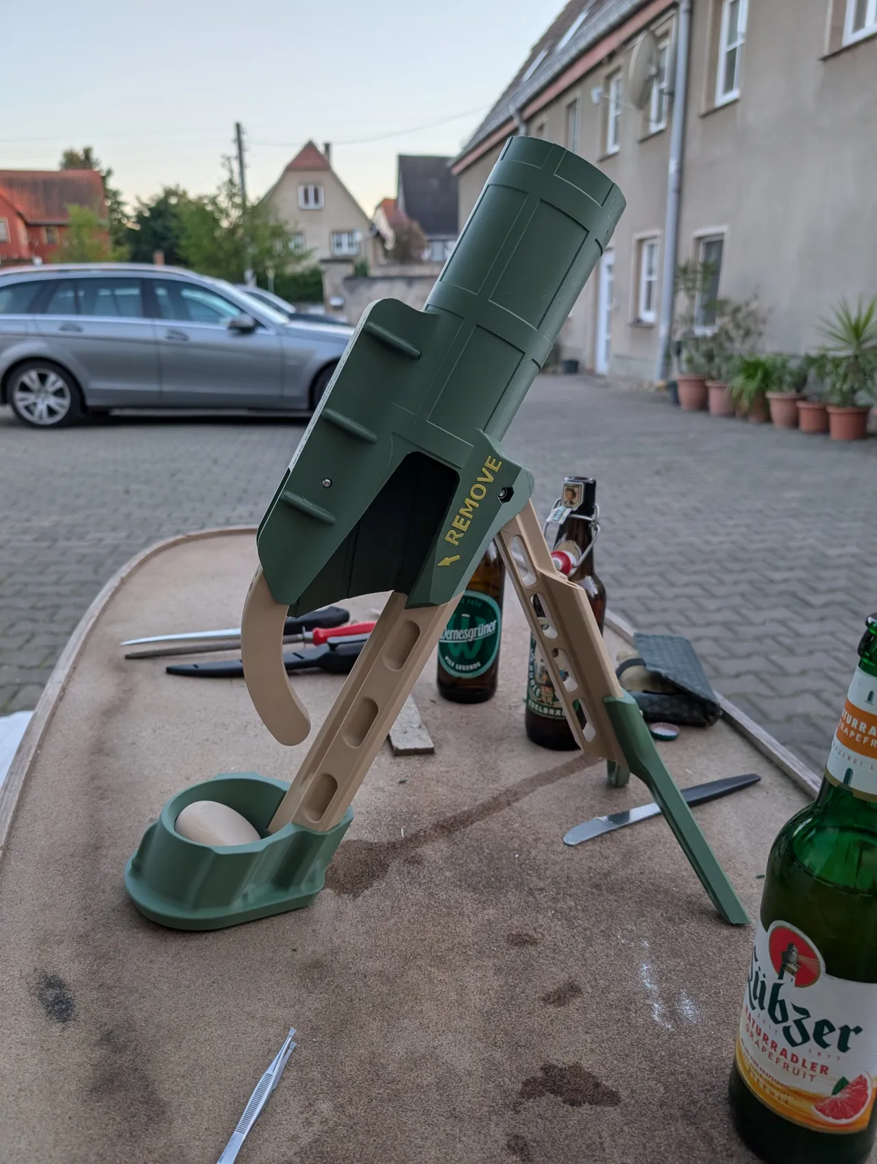 Tactical Beer Mortar 0.3-0.5L Bottle Launcher view 3