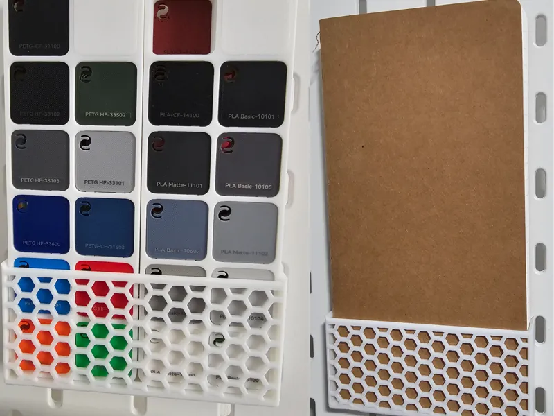 Skadis Holder Travelers Noteboook & Filament Board