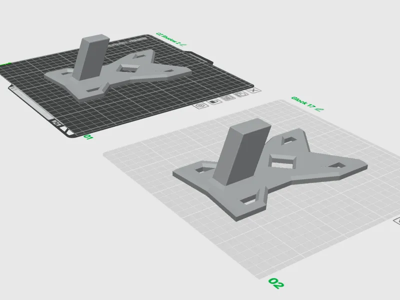 Pistolenständer / Pistol Holder / magnetisch 