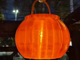 Pumpkin Solar Lamp
