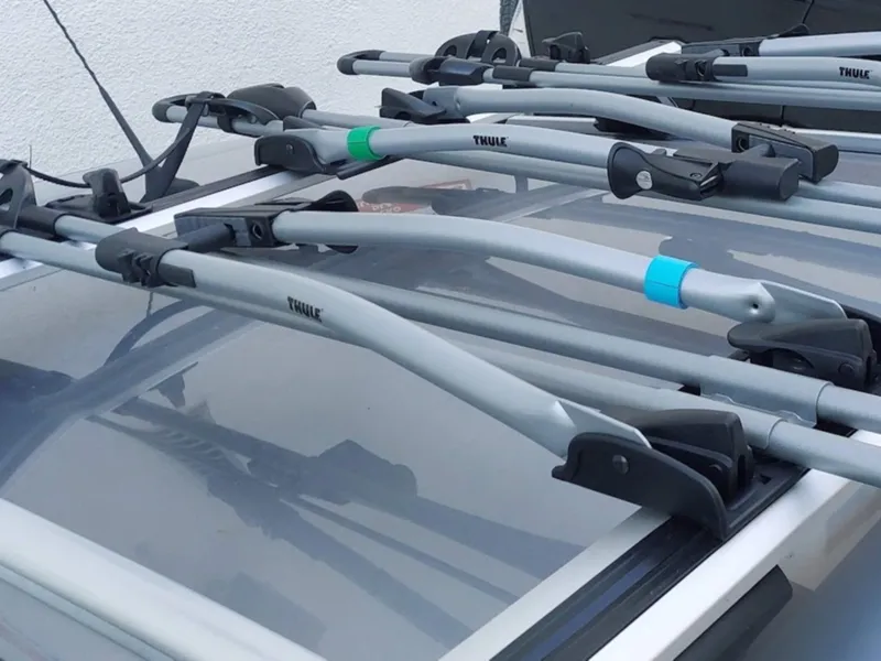 Thule FreeRide Top Bike rack - key markers