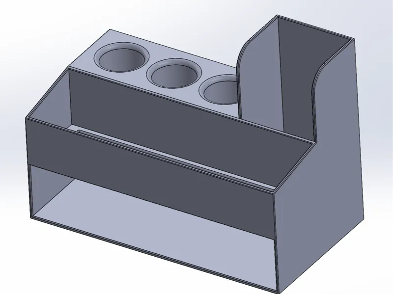 oral B teeth brush stand with drawer