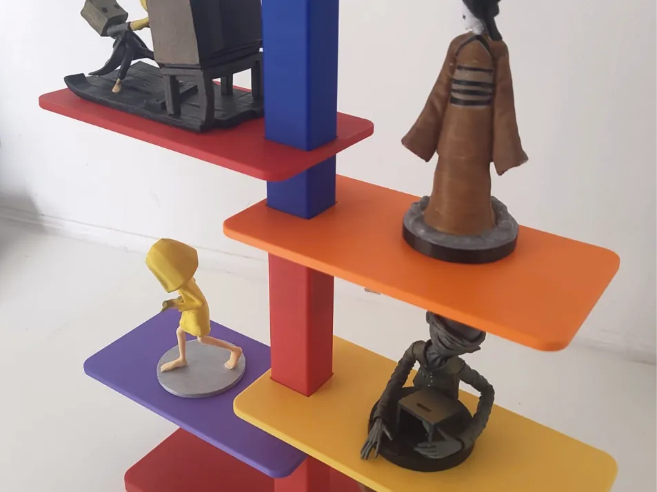 Estante o repisa: Modular Slide-Together Display Shelf Stand. Referencia del modelo original.