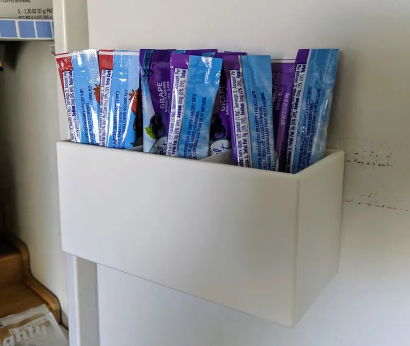 Magnetic Drink Packet Holder