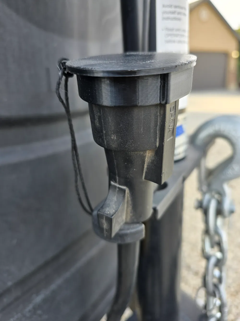 RV Plug Protector (7-Blade Plug) - Free 3D Print Model - MakerWorld