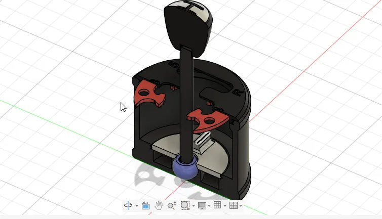 Stick Shift Fidget Toy V2 - Gear Shift view 3