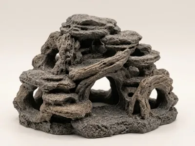 Natural Rock Cave For Aquarium
