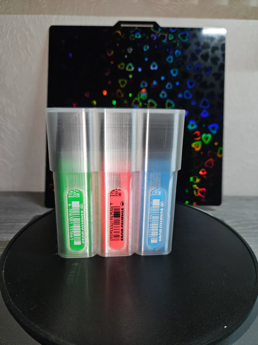 Six-Piece Textmarker Box with Lid by Player Number 7 - MakerWorld