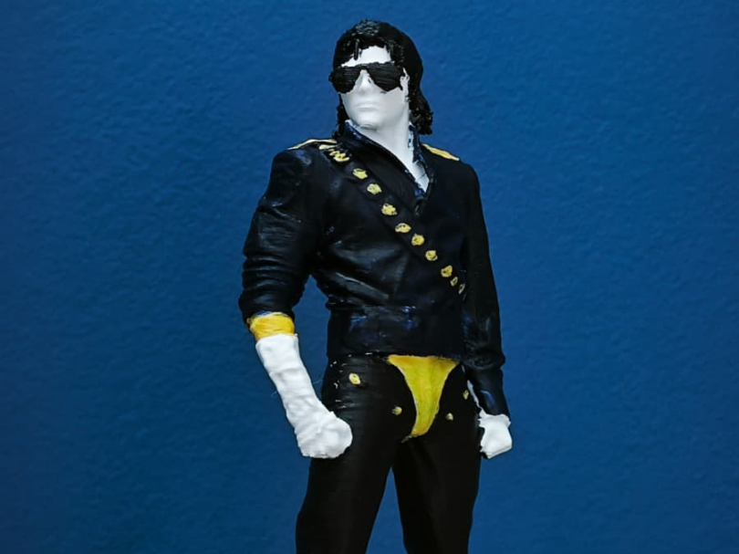 Michael Jackson - Retro Pop Star Figurine