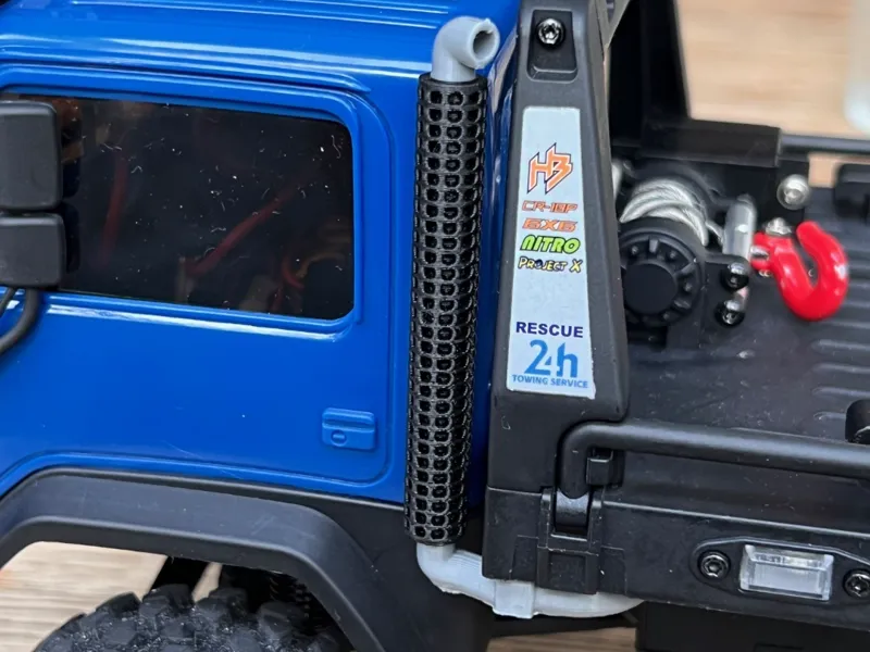 HobbyPlus CR18P Arktos 6x6 Exhaust