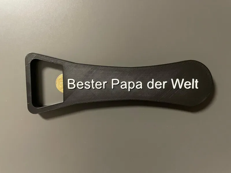 Flaschenöffner (Geburtstag/Vatertagsgeschenk)