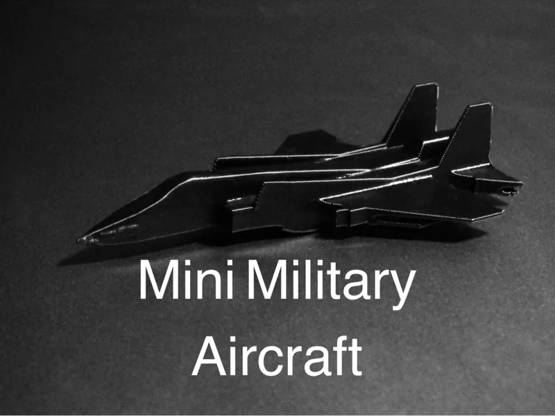 Mini Military Aircraft
